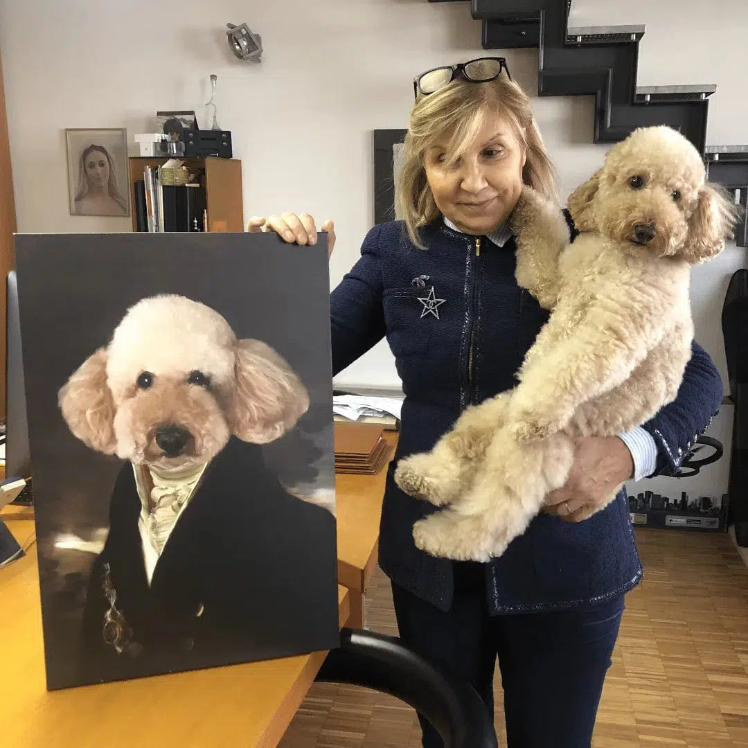 The Count - Custom Pet Canvas