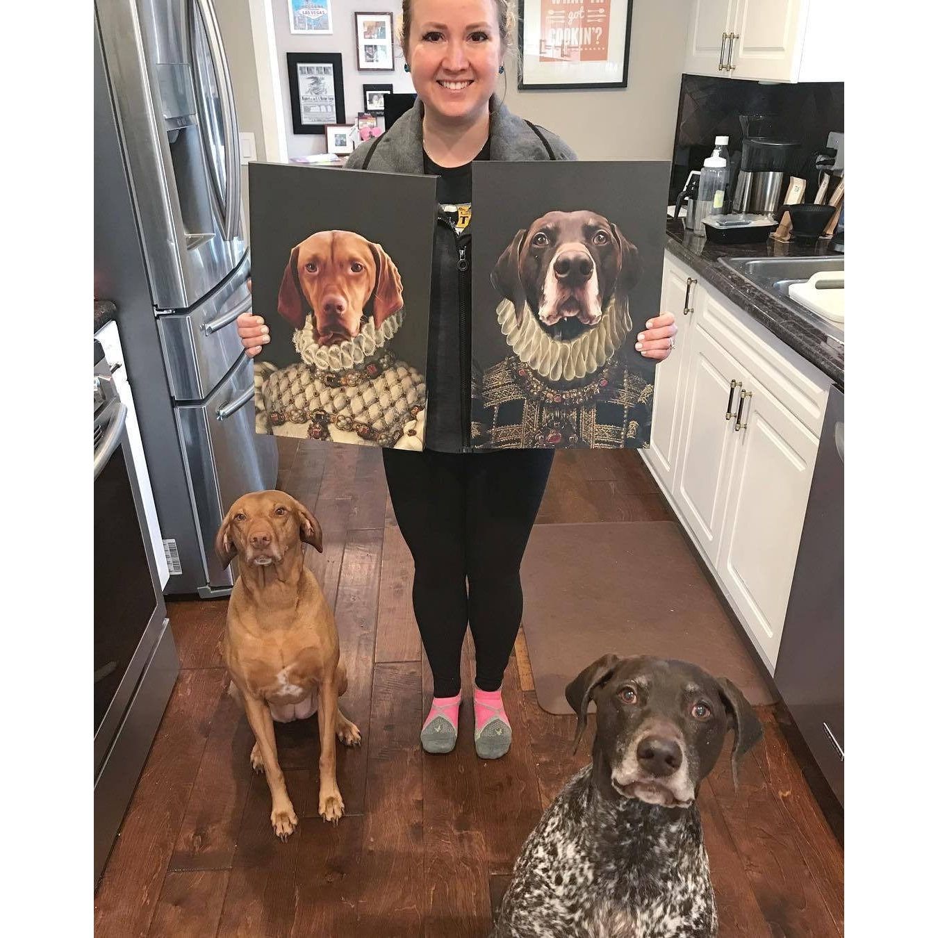 The Dame - Custom Pet Canvas