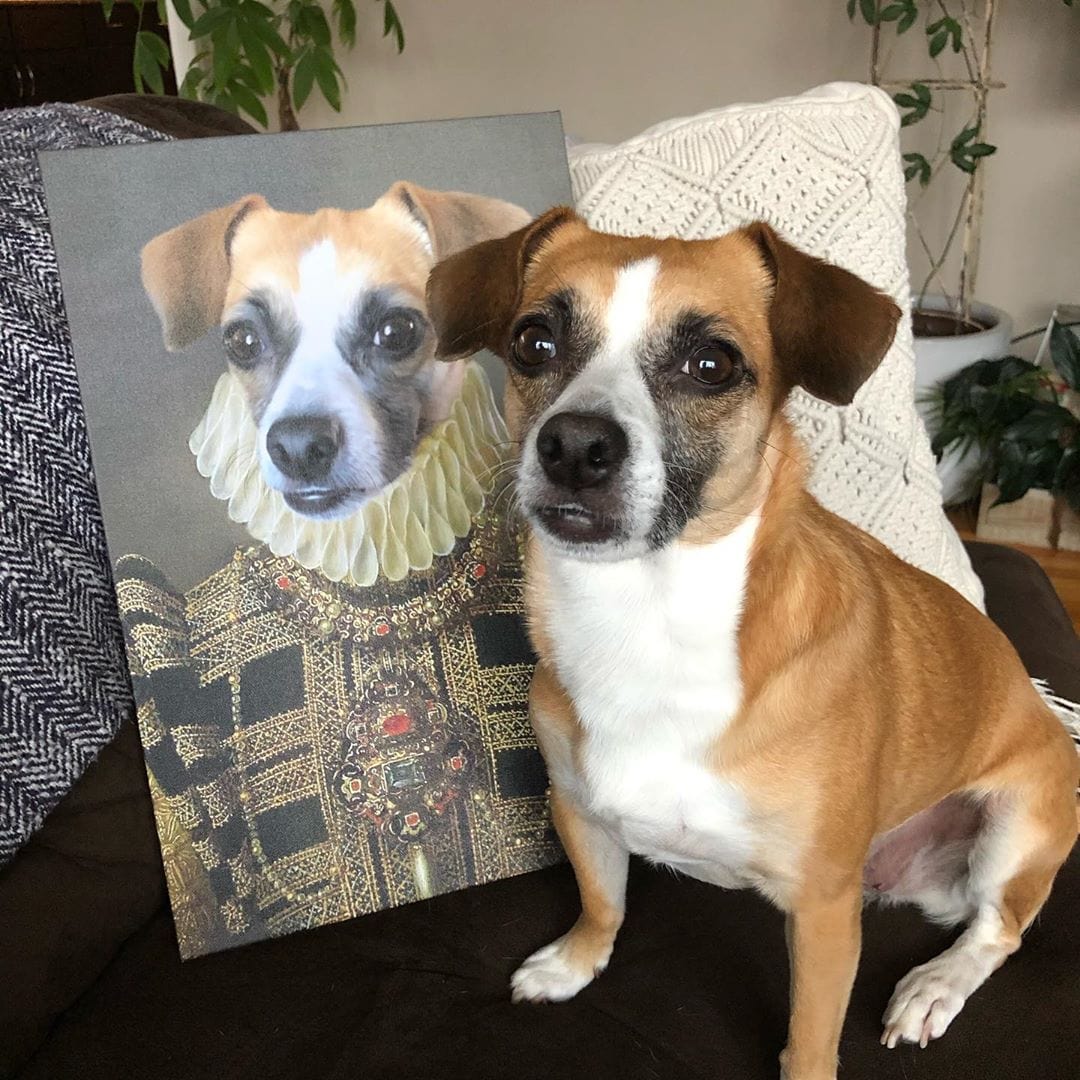 The Dame - Custom Pet Canvas