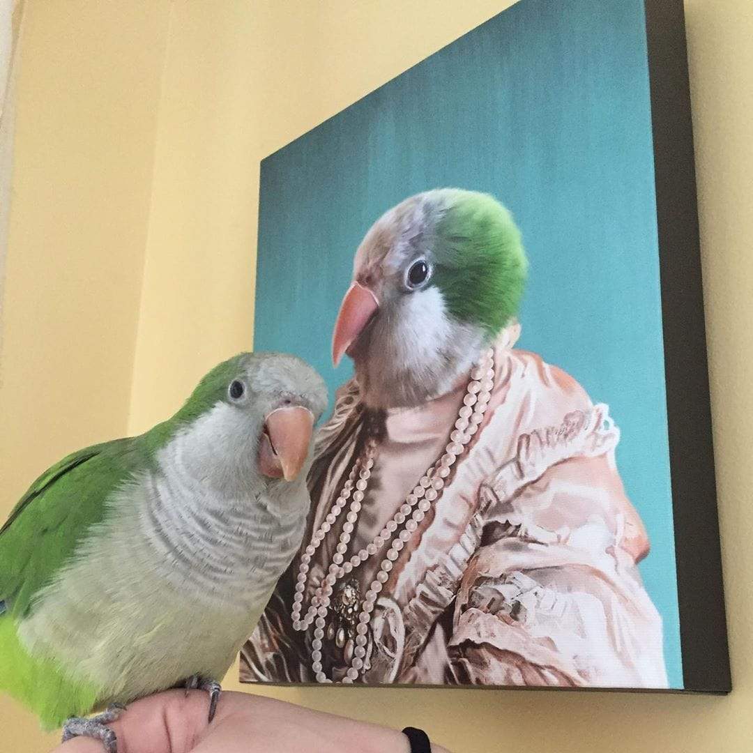 The Queen Regent - Custom Pet Canvas