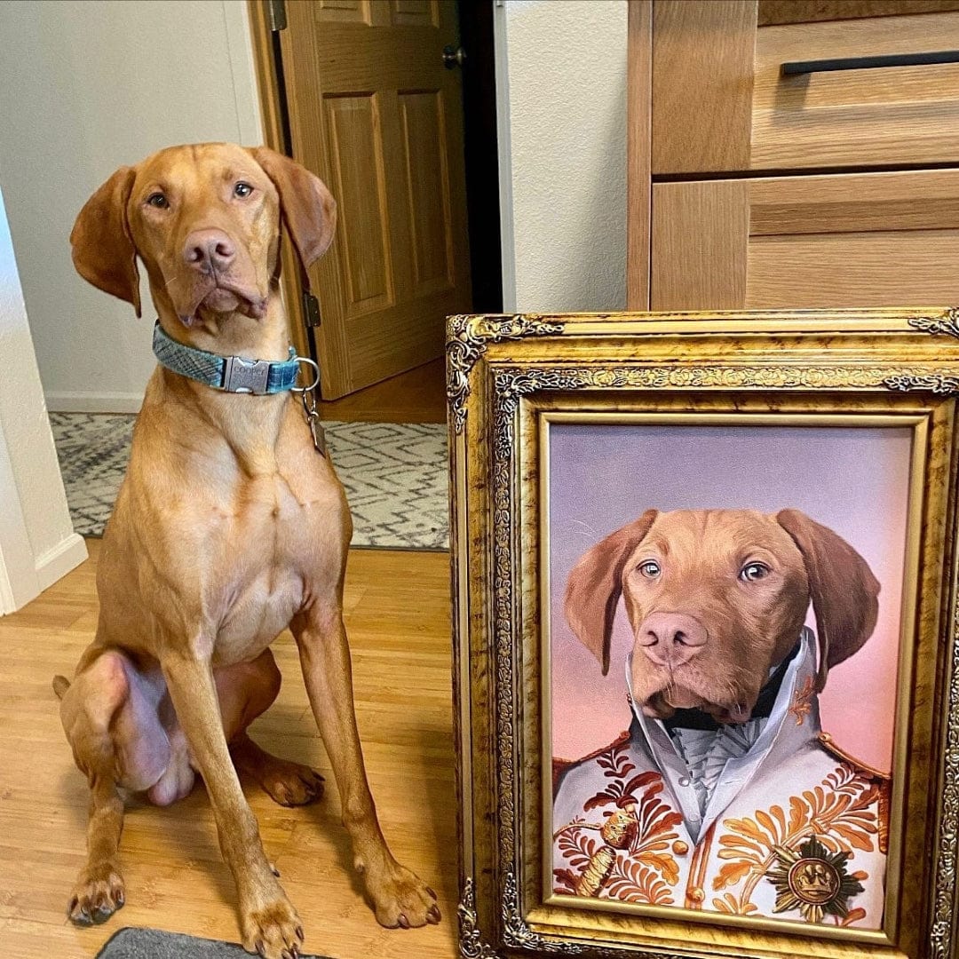 The White General - Custom Pet Canvas