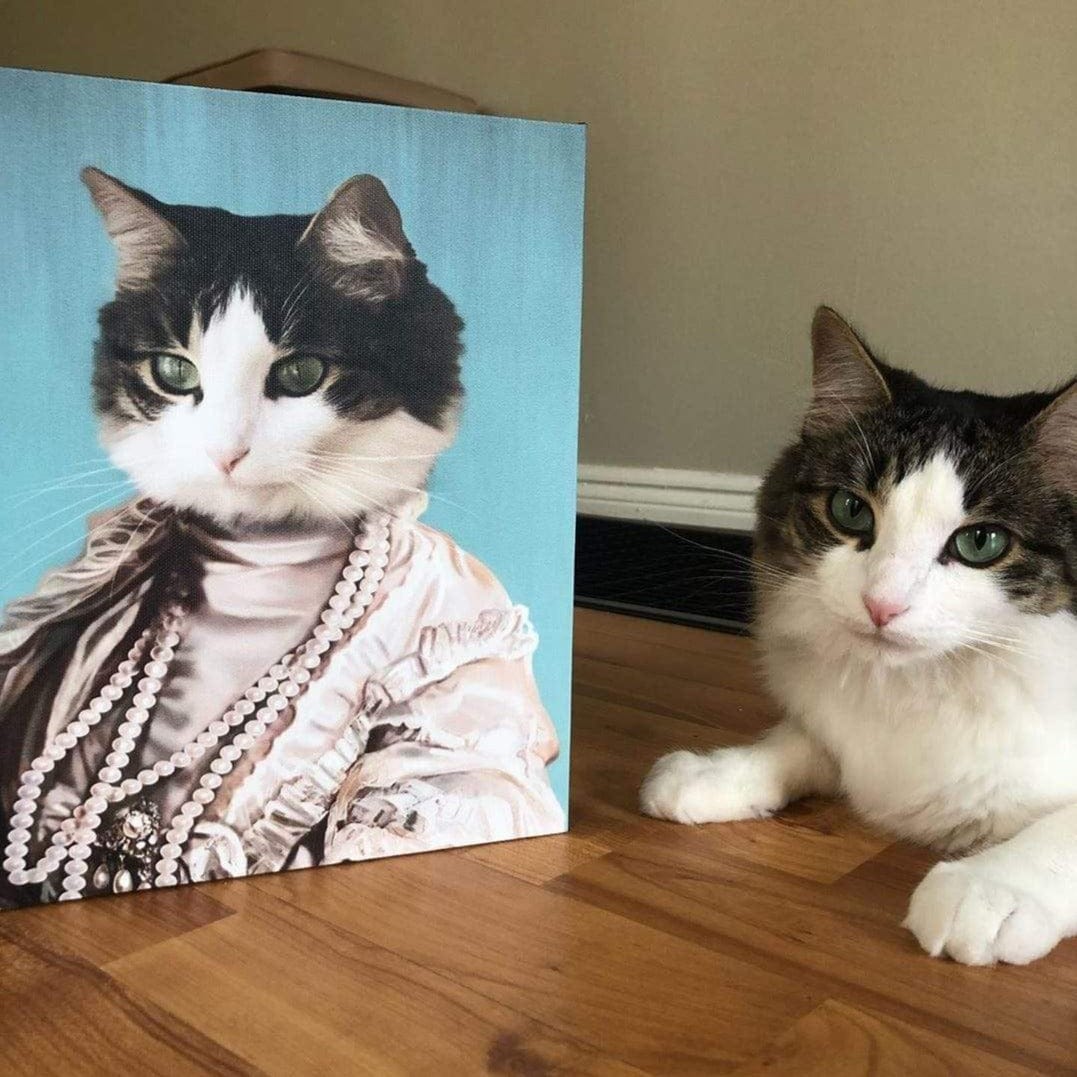 The Queen Regent - Custom Pet Canvas