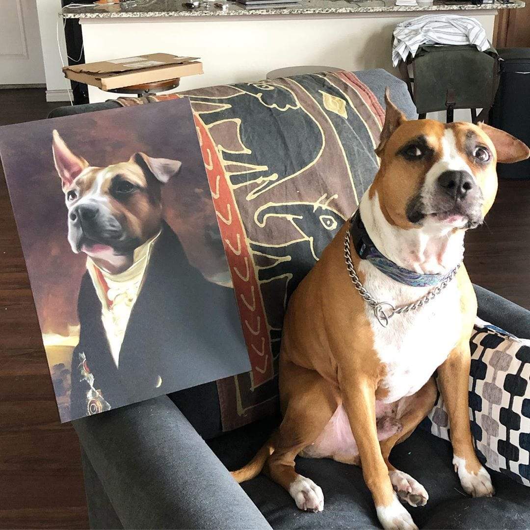 The Count - Custom Pet Canvas