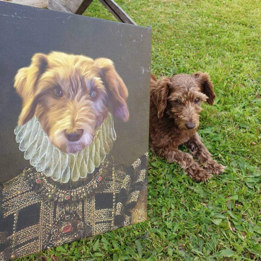 The Dame - Custom Pet Canvas