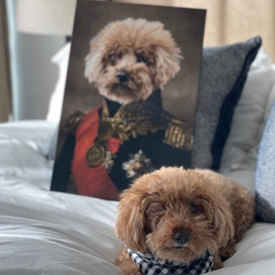 The Major - Custom Pet Canvas