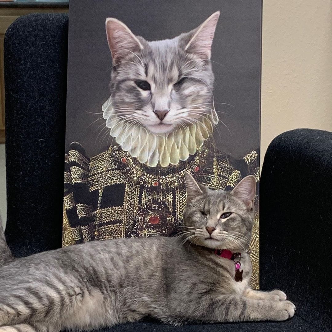 The Dame - Custom Pet Canvas
