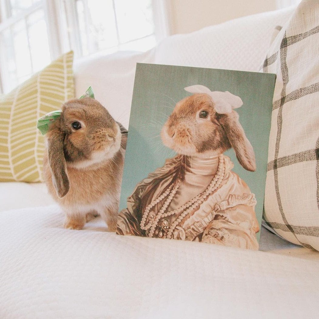 The Queen Regent - Custom Pet Canvas