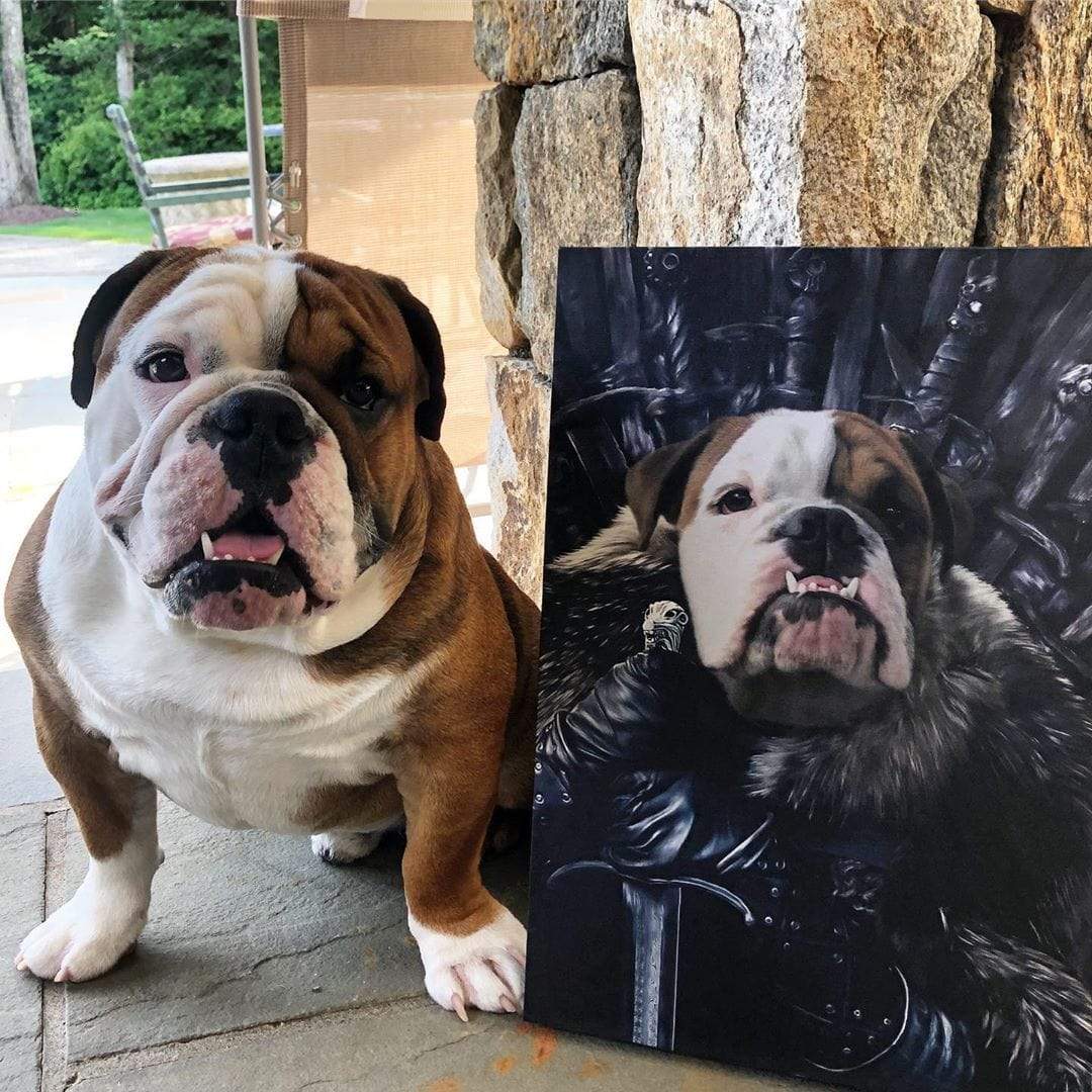 The King in the North - Custom Pet Canvas