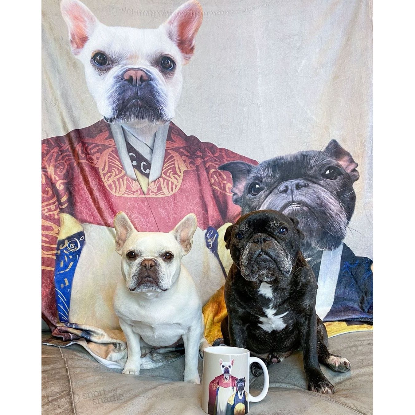 The Wise Pair - Custom Pet Blanket
