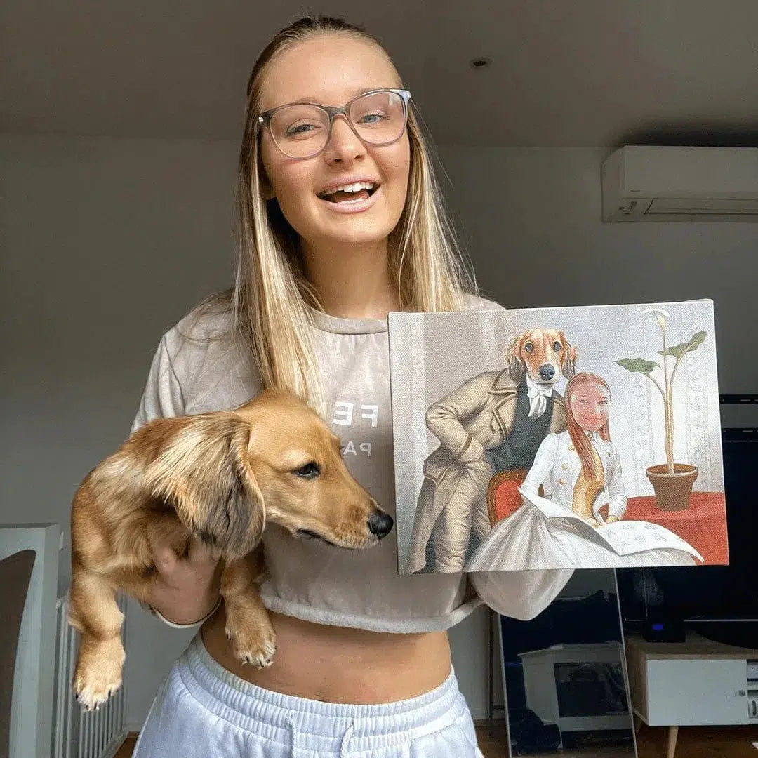 The Betrothed - Custom Pet Canvas