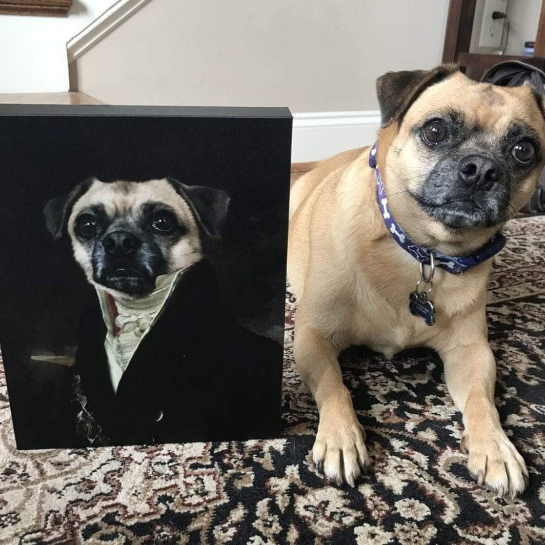 The Count - Custom Pet Canvas