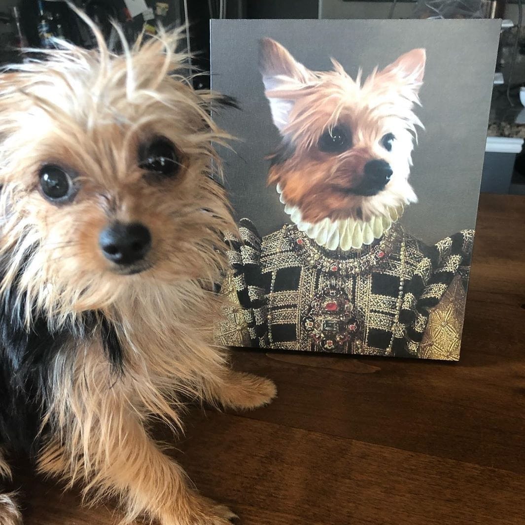 The Dame - Custom Pet Canvas