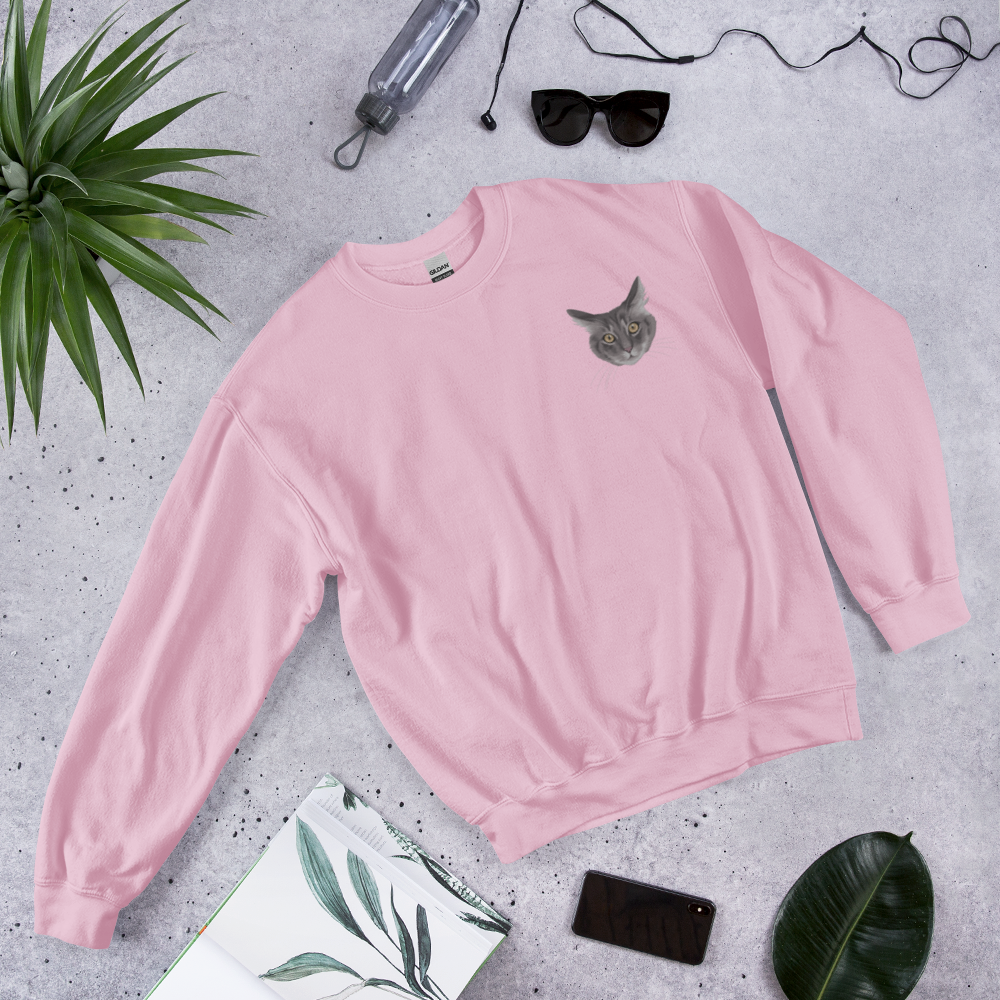 Pet Crewneck - Custom Embroidered