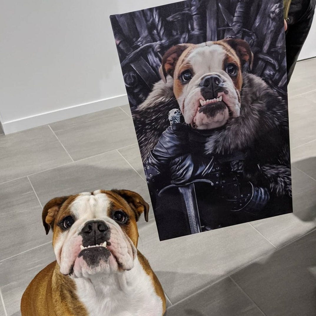 The King in the North - Custom Pet Canvas