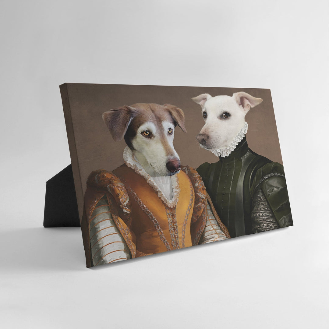 The Classy Couple - Custom Standing Canvas