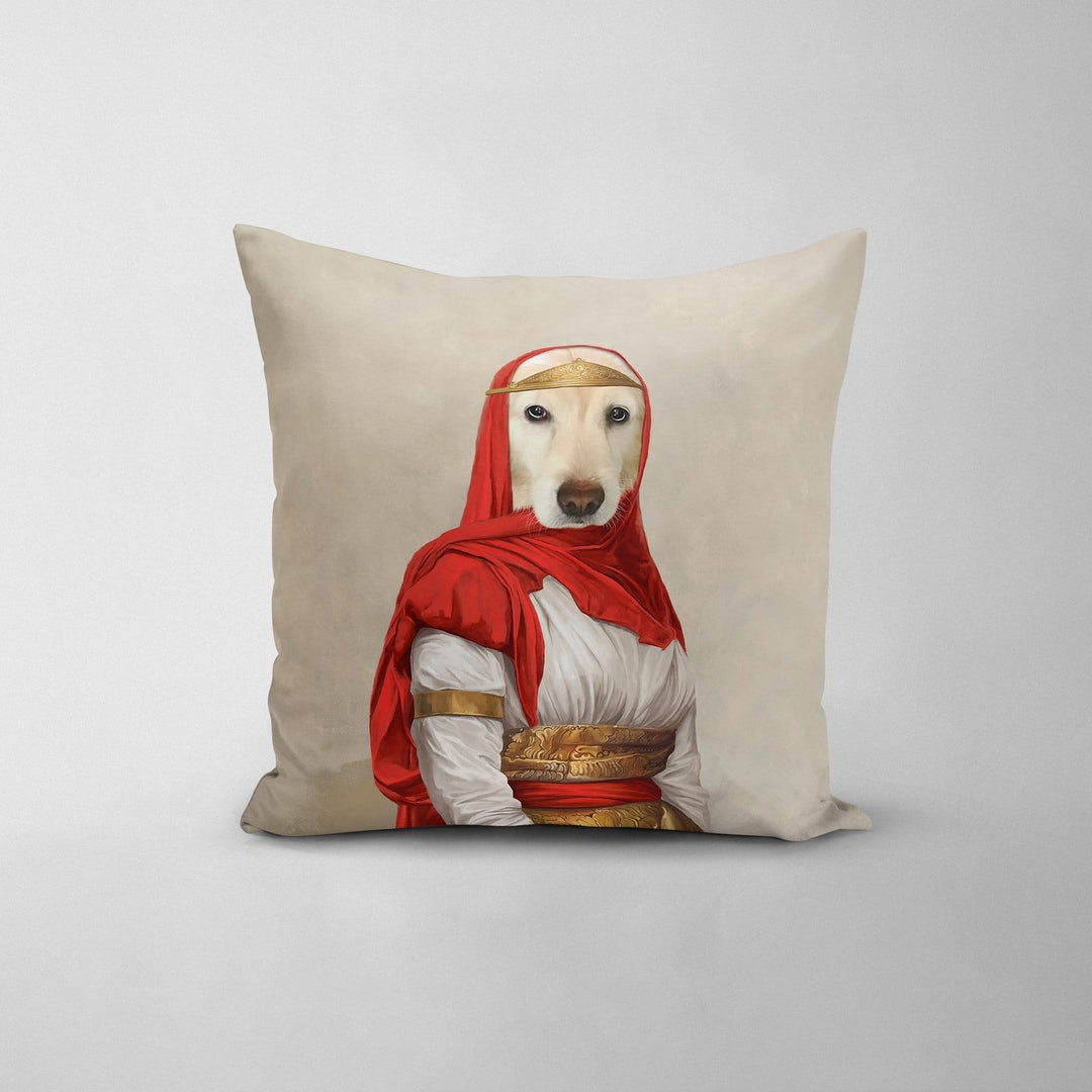 The Persian Princess - Custom Throw Pillow