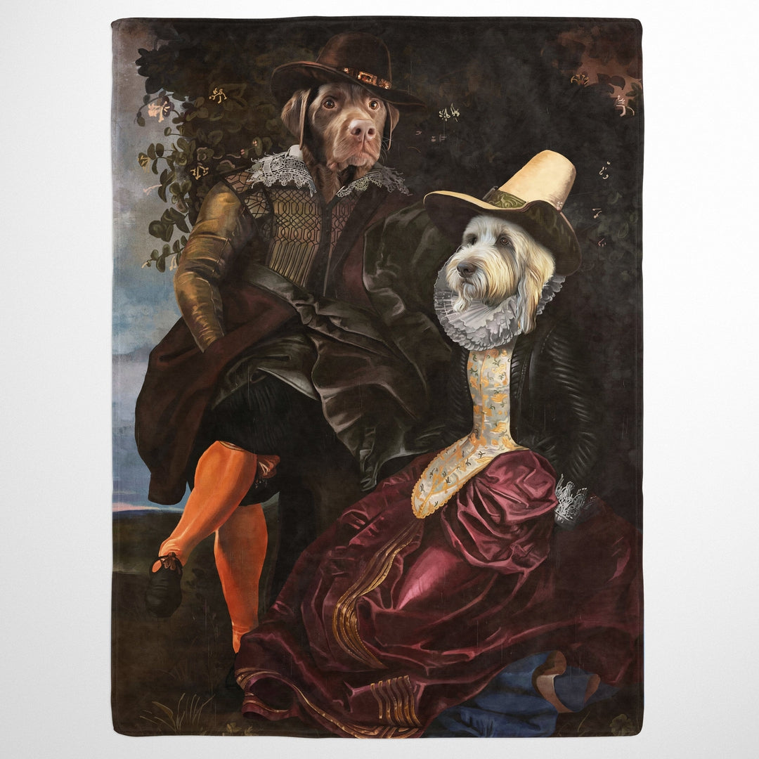 The Lovers - Custom Pet Blanket
