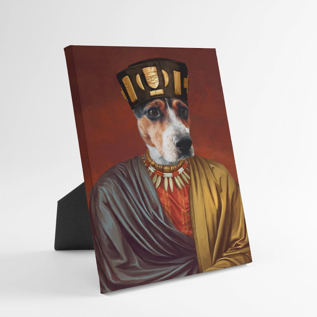 The African King - Custom Standing Canvas