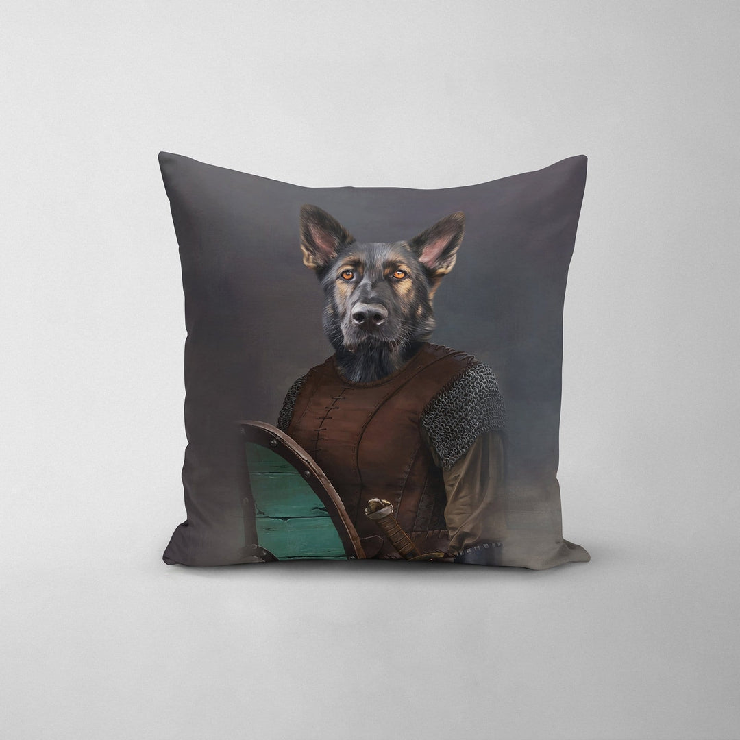 The Shieldmaiden - Custom Throw Pillow