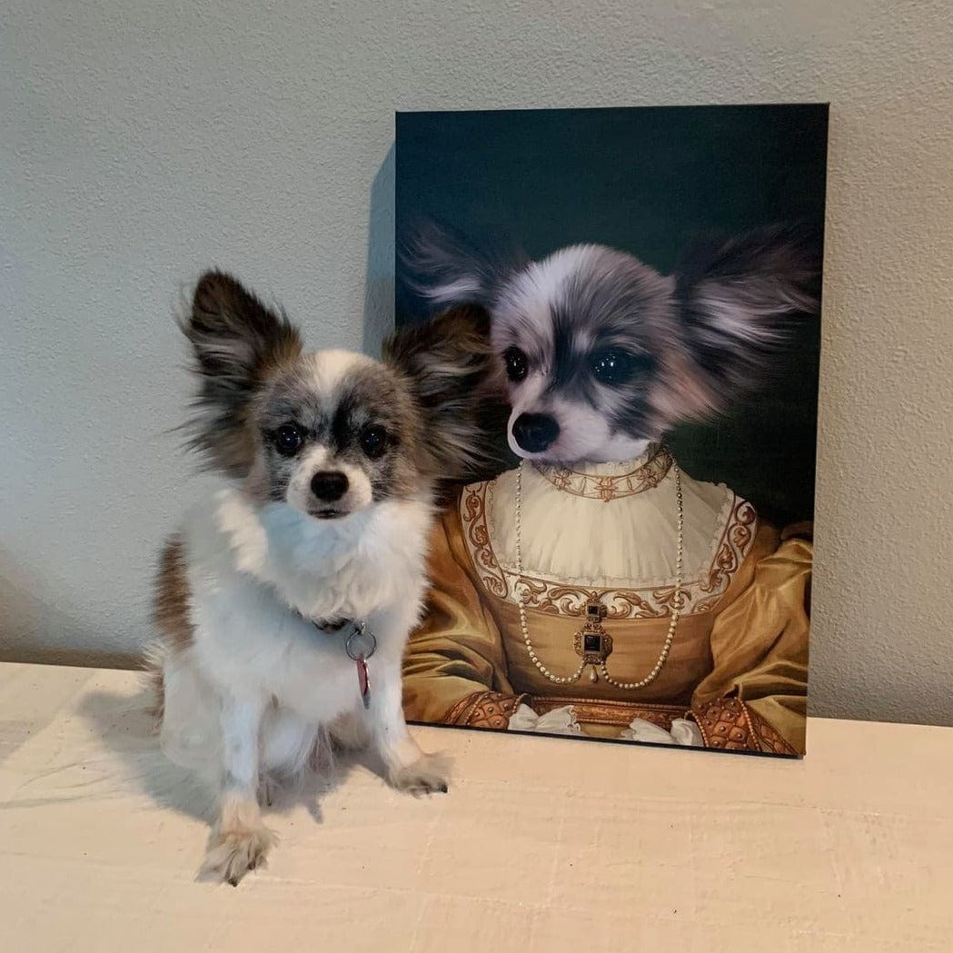 The Golden Girl - Custom Pet Canvas