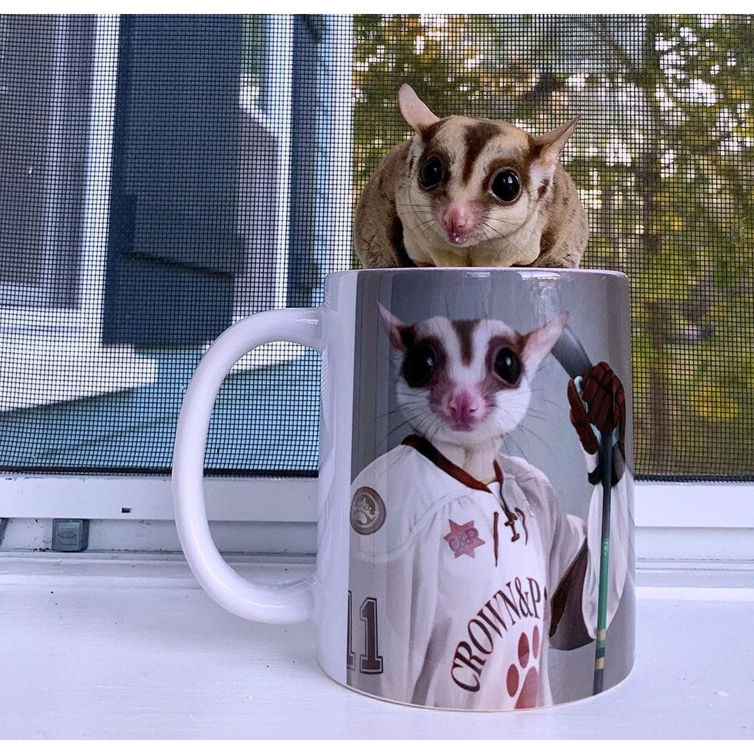 The Ice Hockey Player - Custom Mug