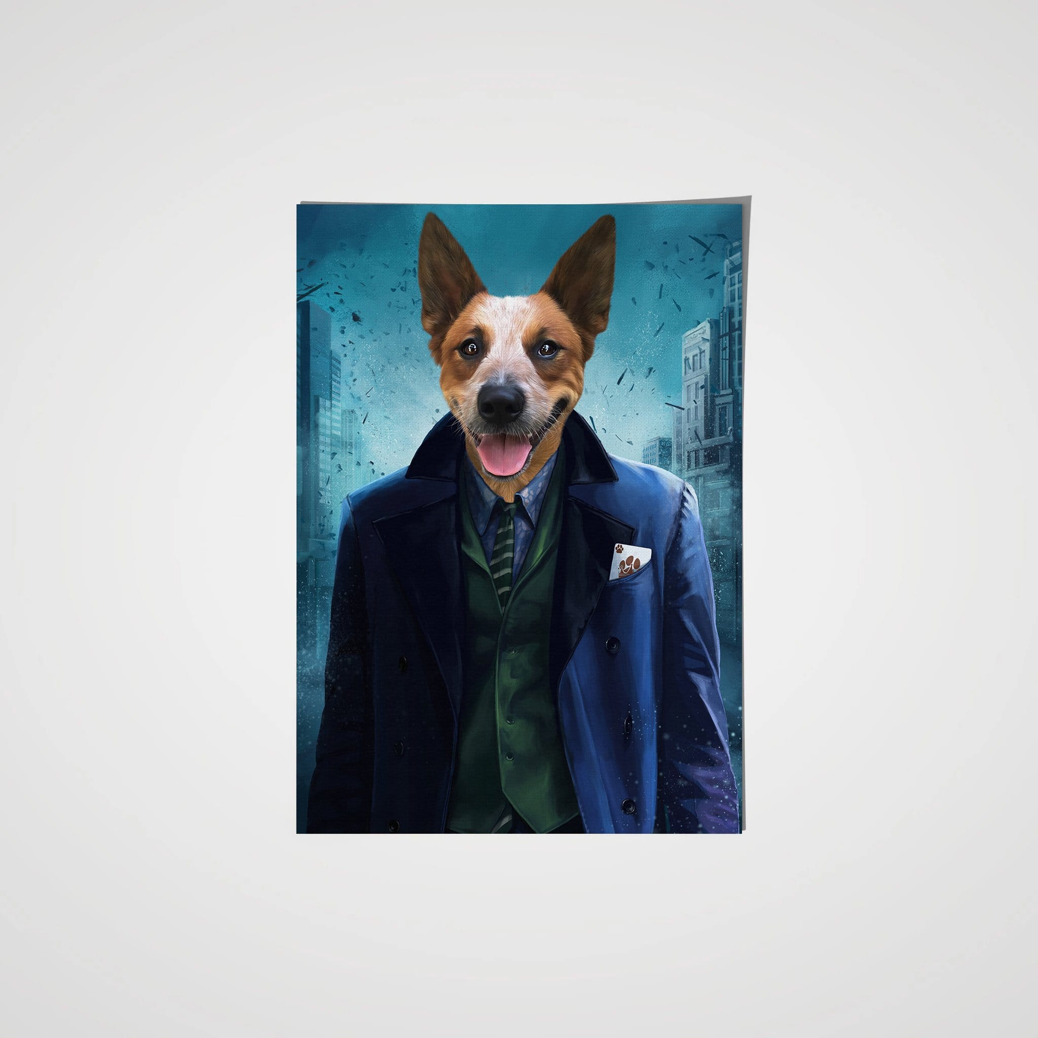 The Bad Guy - Custom Pet Poster