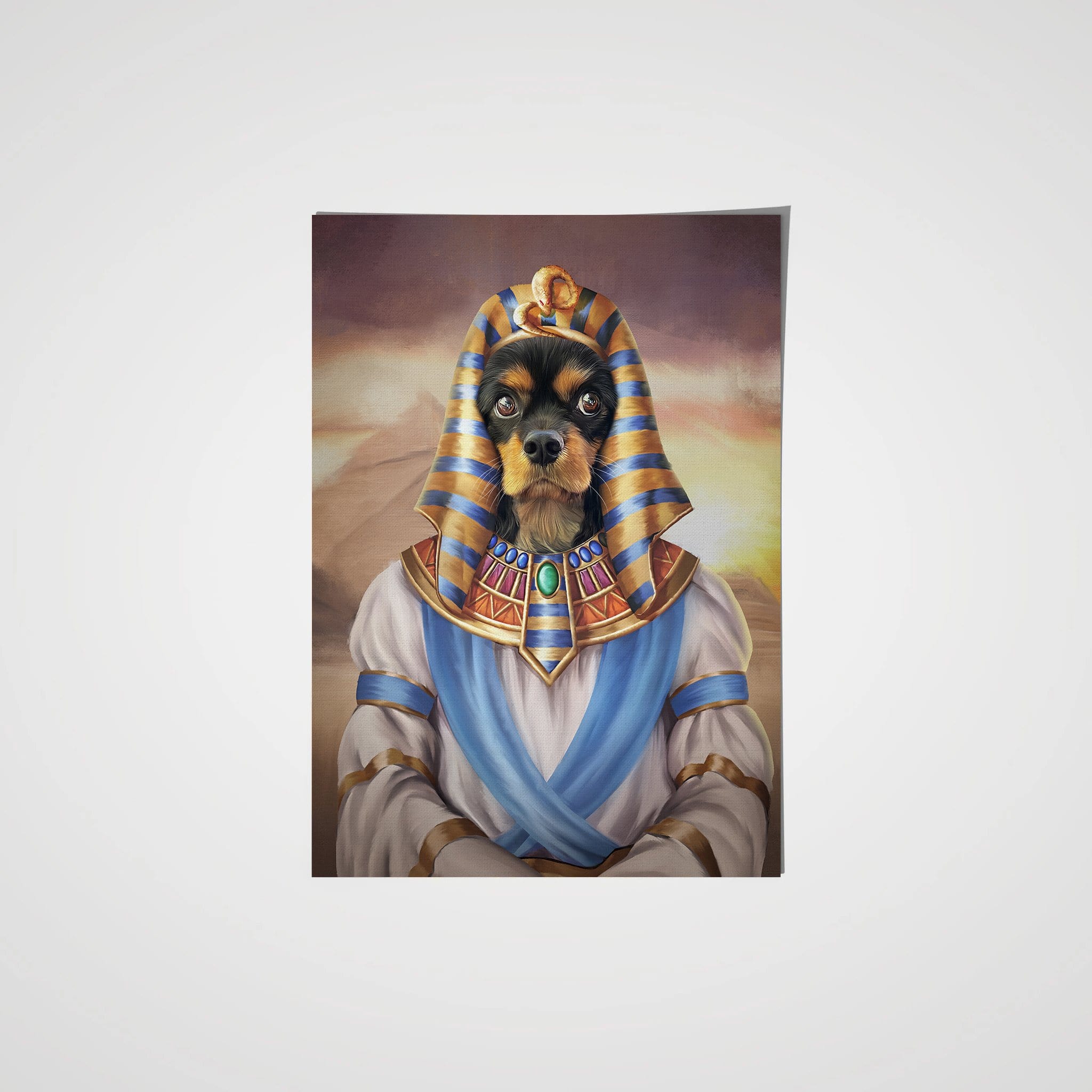 The Pharaoh - Custom Pet Poster