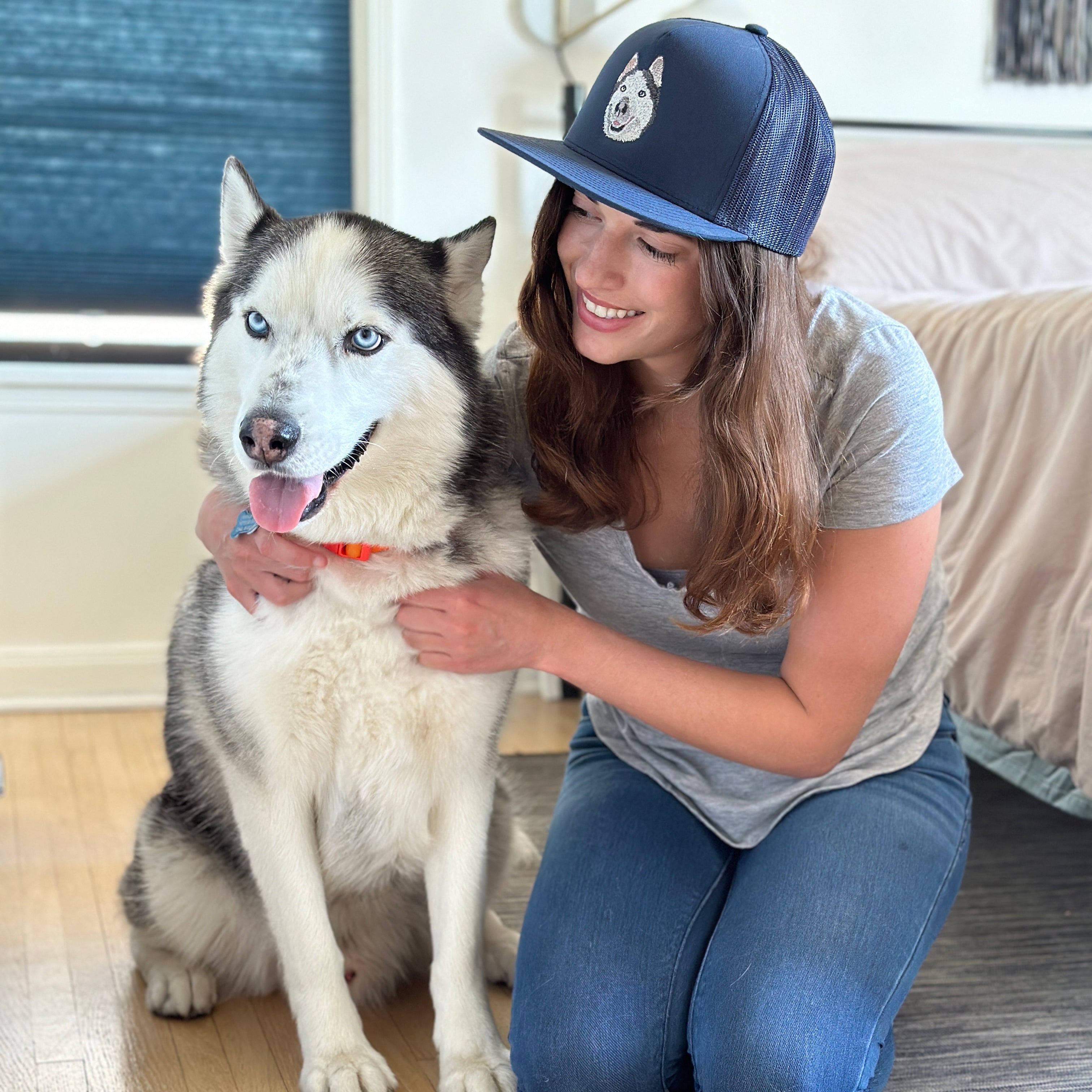 Pet Trucker Hat - Custom Embroidered