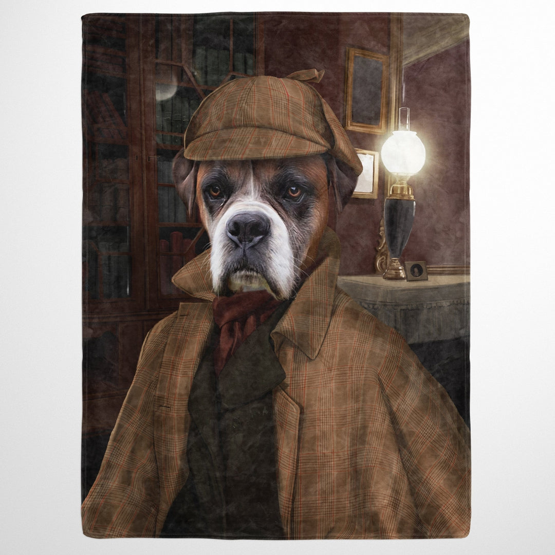The Detective - Custom Pet Blanket