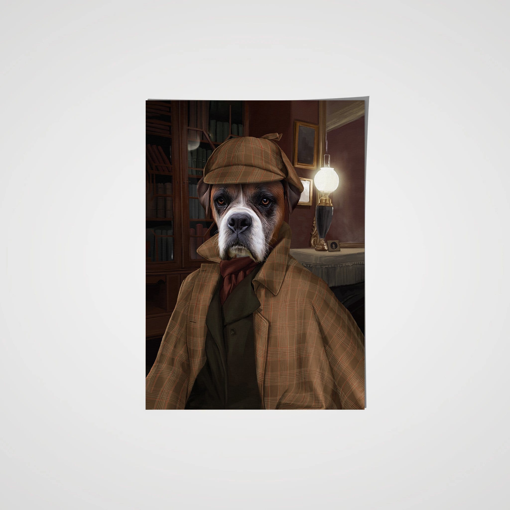 The Detective - Custom Pet Poster