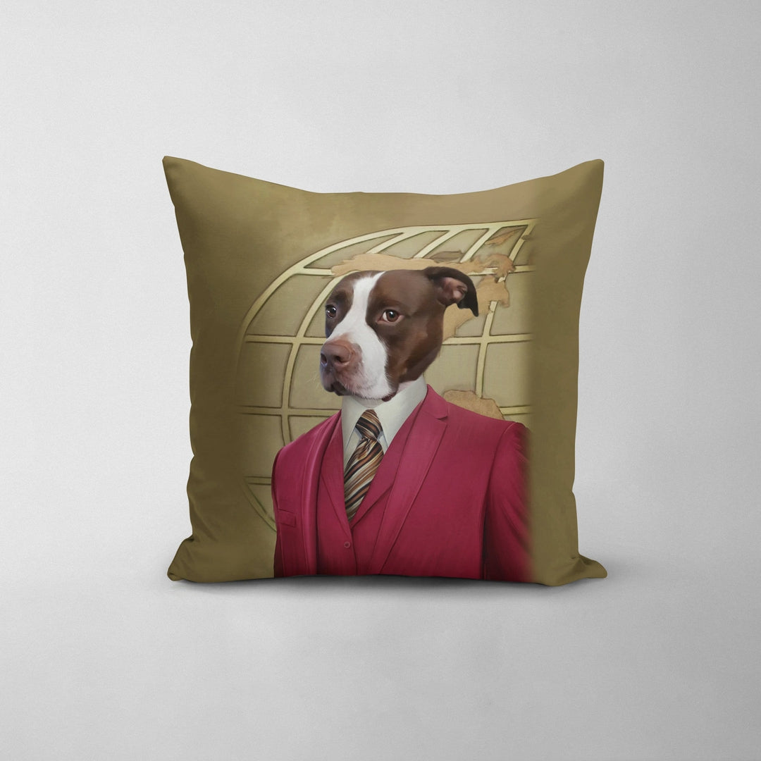 The Reporter - Custom Throw Pillow