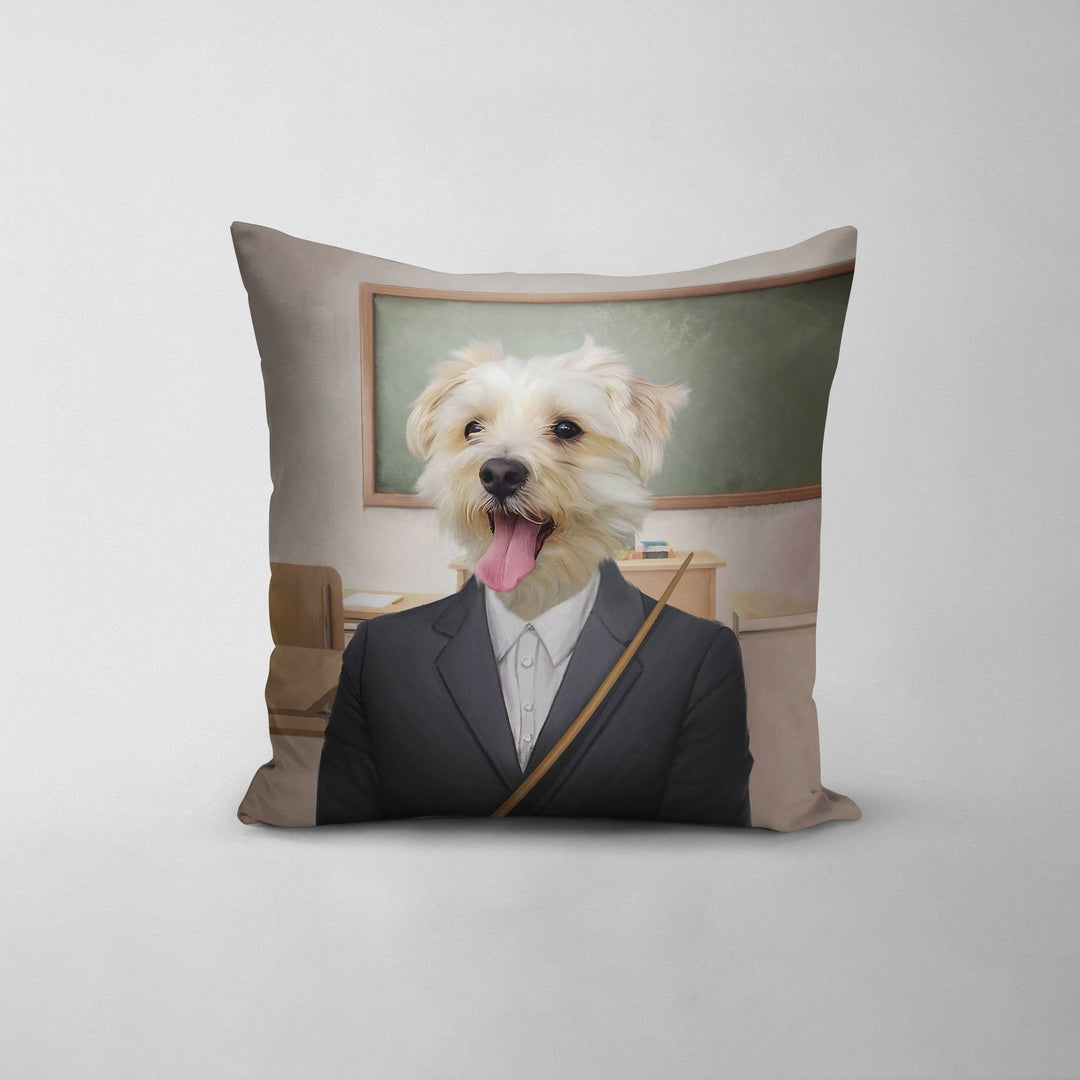 The Teacher - Custom Throw Pillow