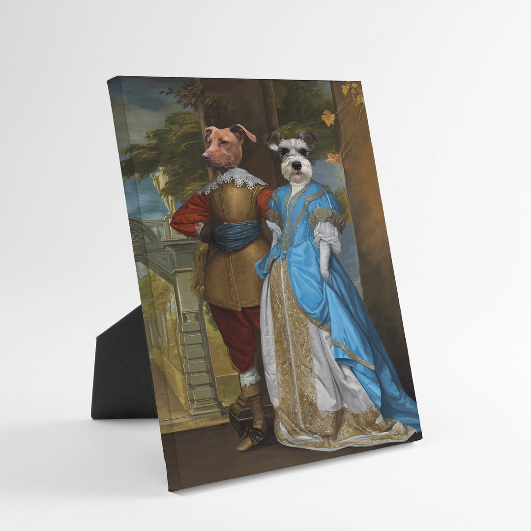 The Fancy Date - Custom Standing Canvas