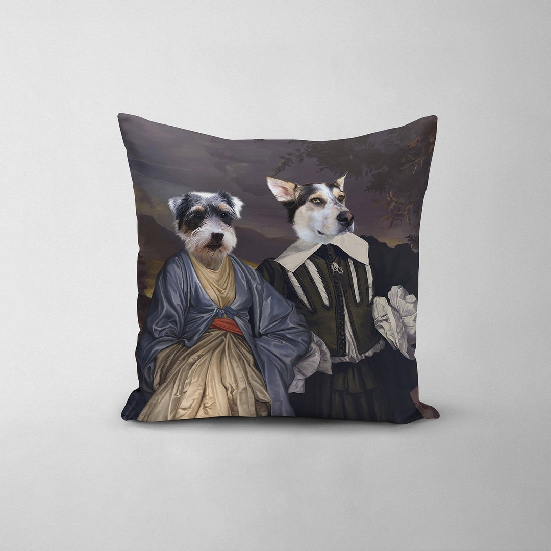 The Midnight Stroll - Custom Throw Pillow