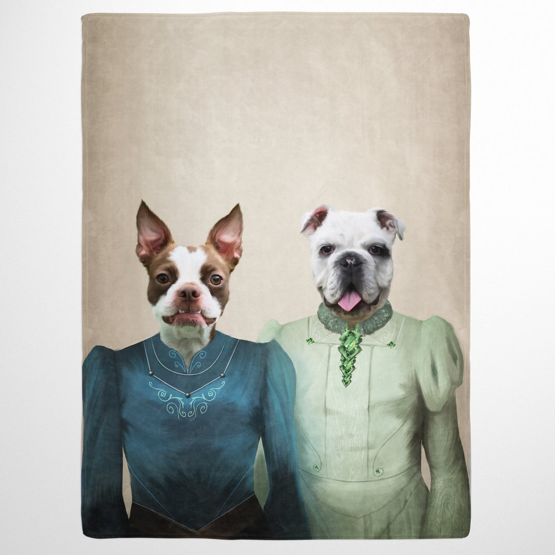 The Little Ladies - Custom Pet Blanket