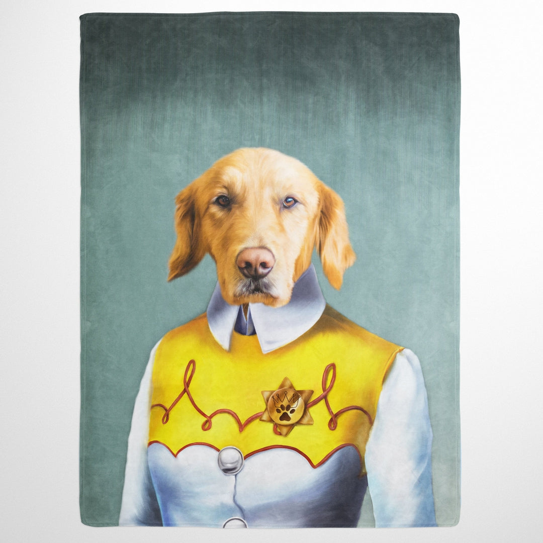 The Cowgirl - Custom Pet Blanket