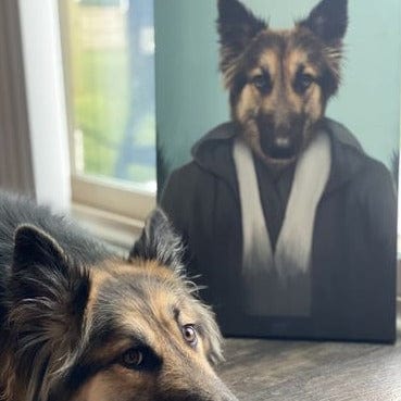 The Light Side - Custom Pet Canvas