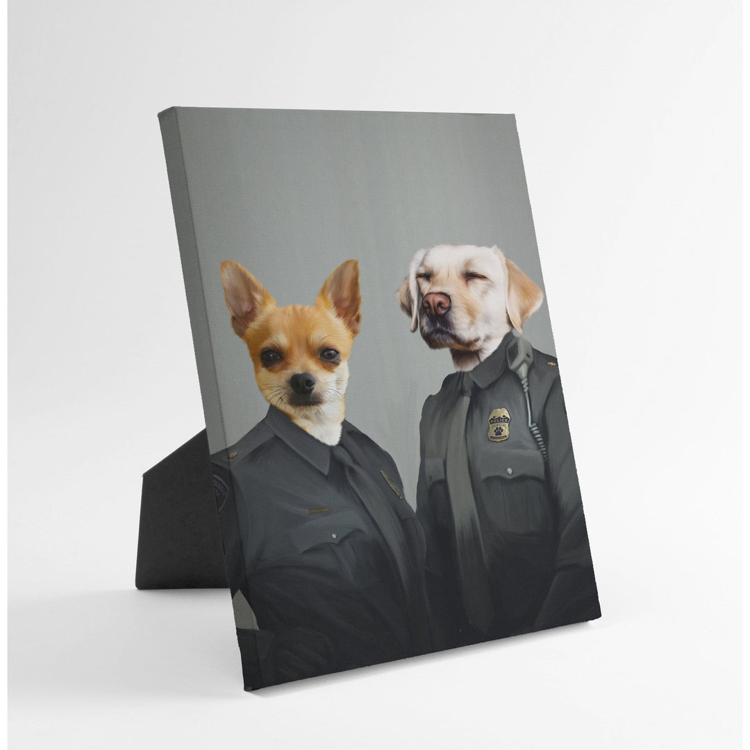 The Officers - Custom Standing Canvas