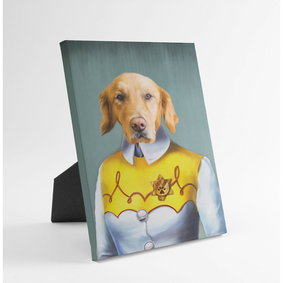 The Cowgirl - Custom Standing Canvas