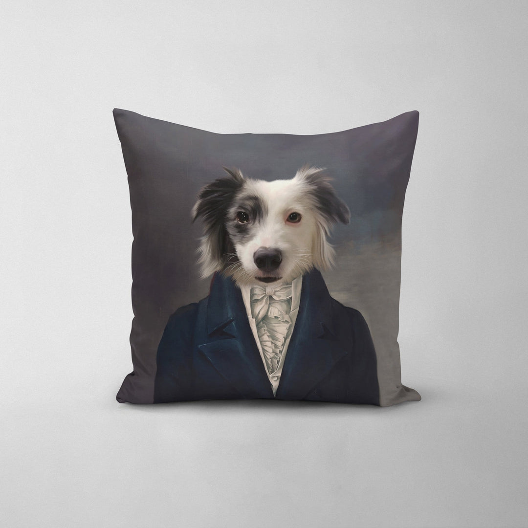 The Aristocrat - Custom Throw Pillow