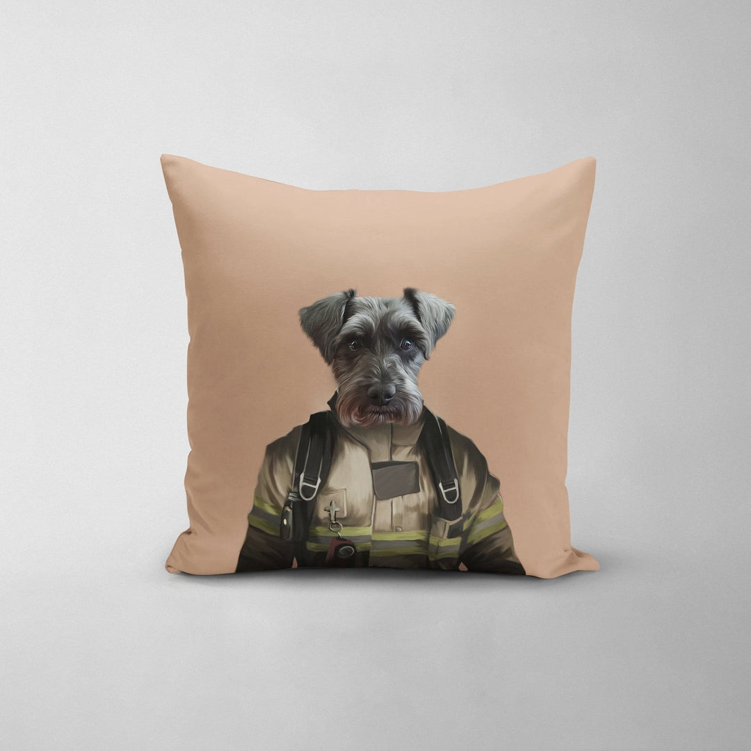 The Pilot - Custom Throw Pillow