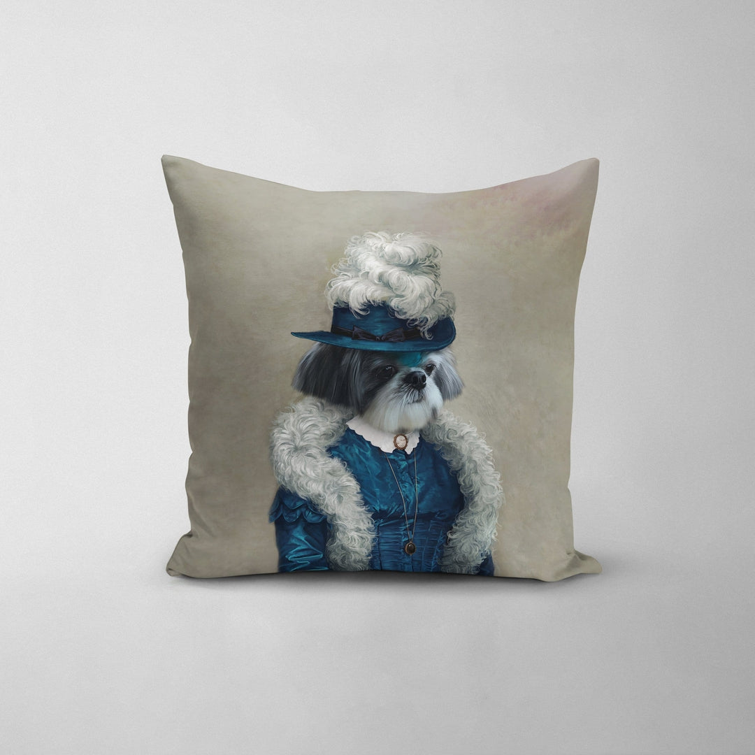 The Boa Lady - Custom Throw Pillow