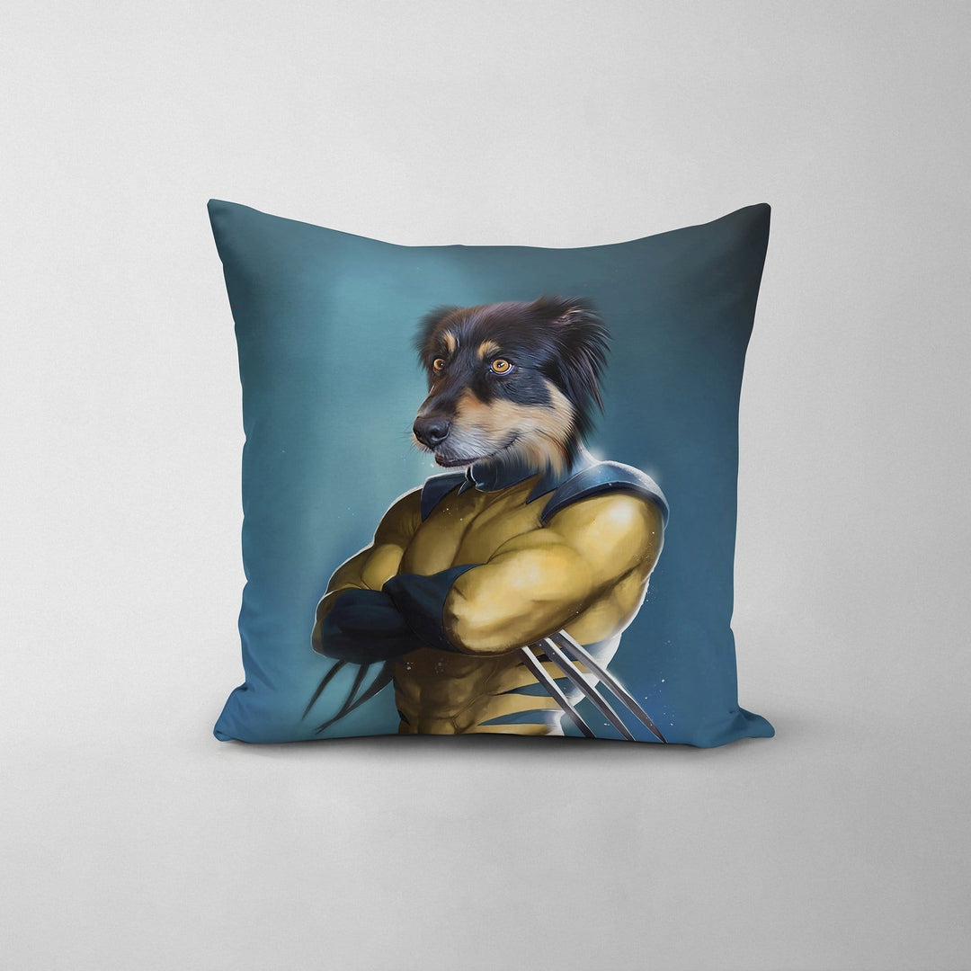 The Pawverine - Custom Throw Pillow