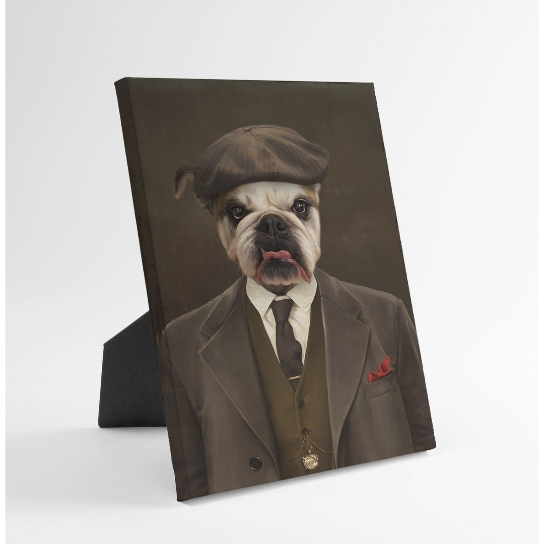 The British Gangster - Custom Standing Canvas