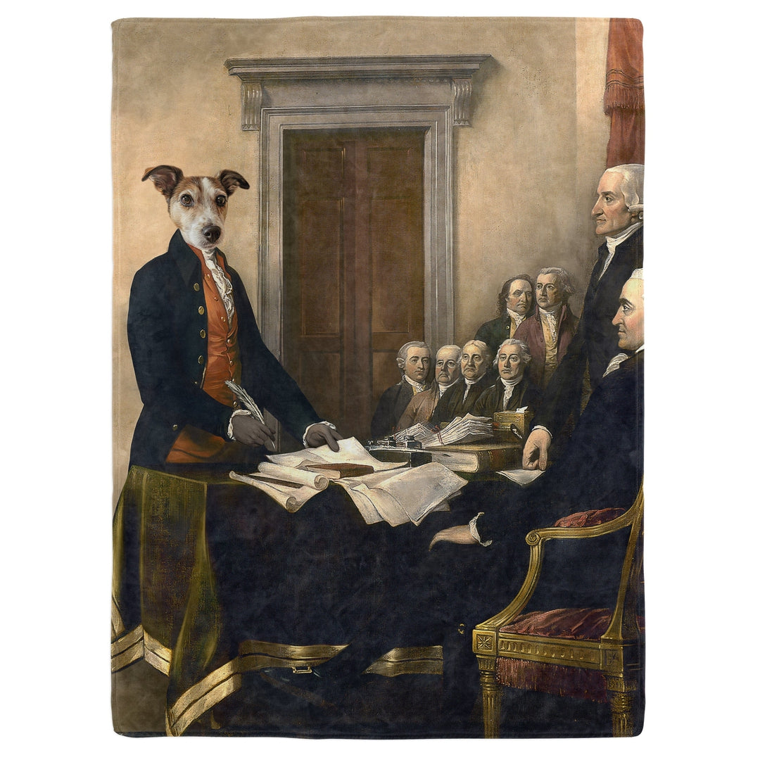 The Birth of a Nation - Custom Pet Blanket