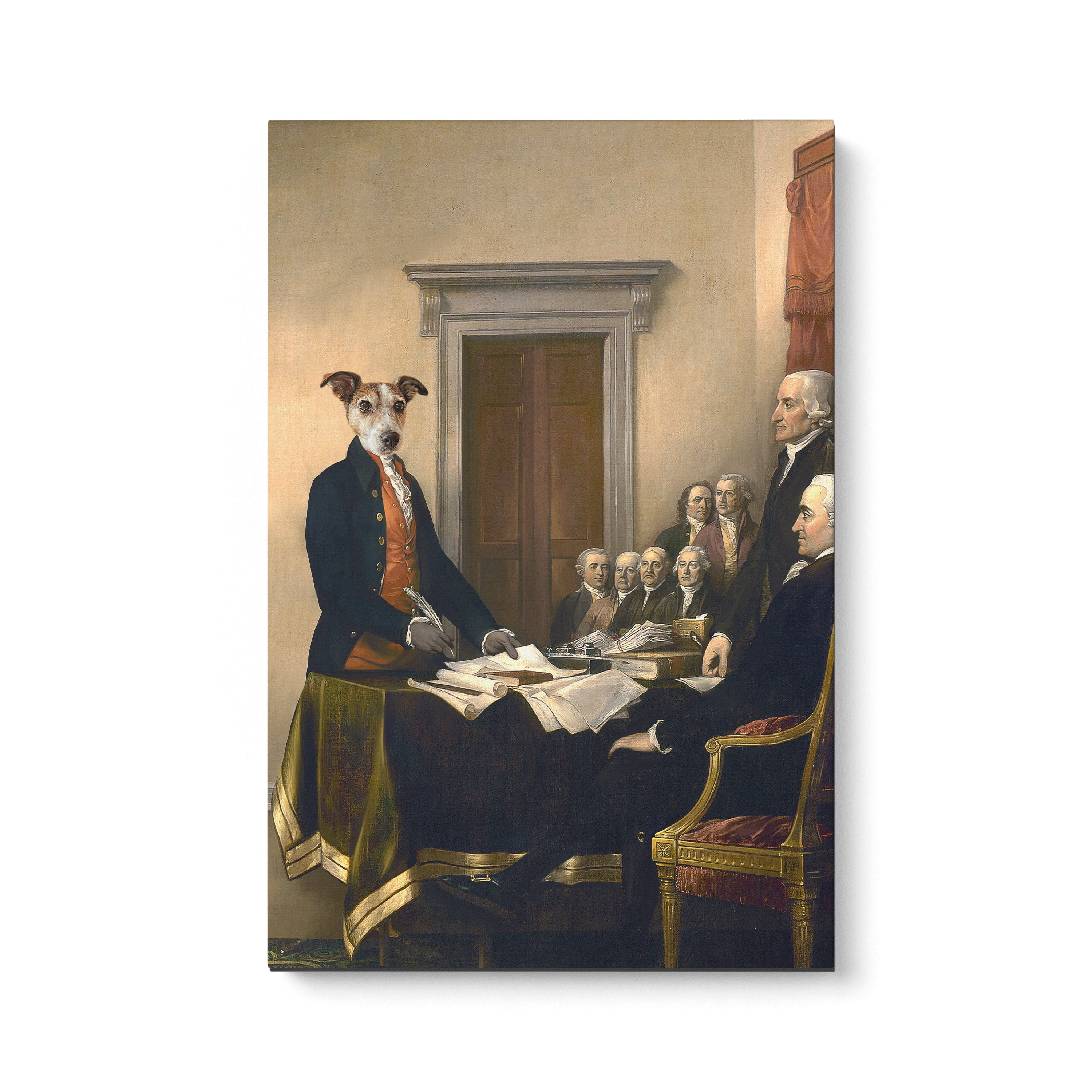 The Birth of a Nation - Custom Pet Canvas