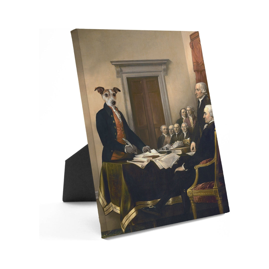 The Birth of a Nation - Custom Standing Canvas