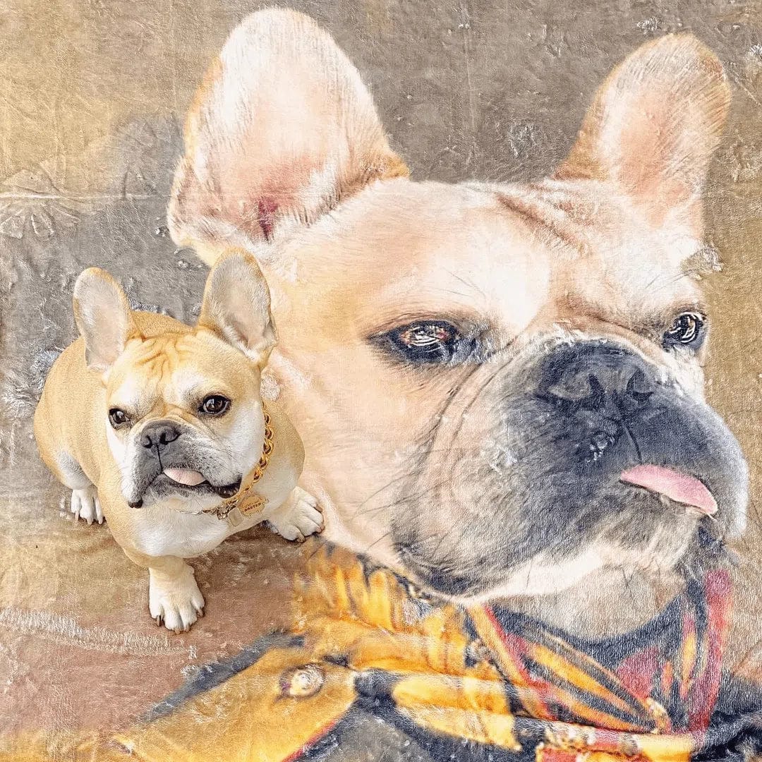 The Colonel - Custom Pet Blanket