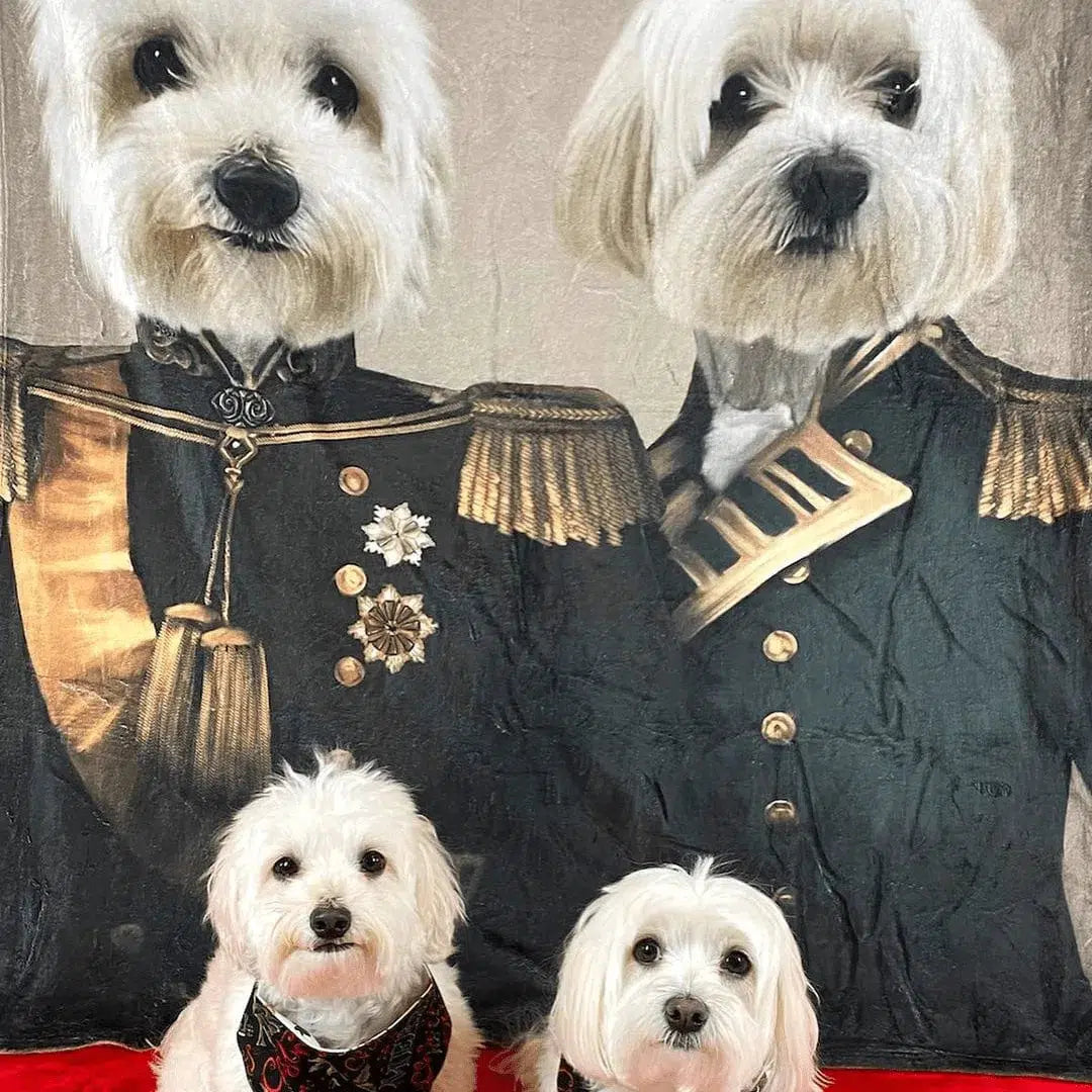 The Brothers In Arms - Custom Pet Blanket