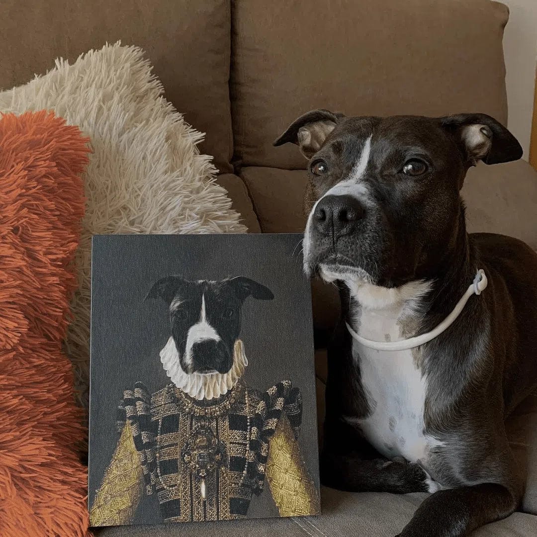 The Dame - Custom Pet Canvas
